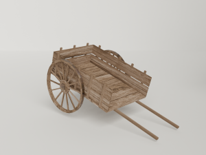 medieval marketplace Modello 3D