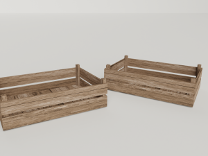 medieval marketplace Modello 3D