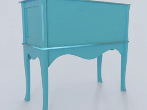 retro dresser 3D Model