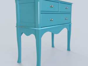 retro dresser 3D Model