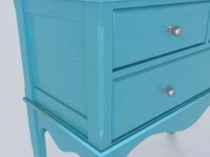 retro dresser 3D Model