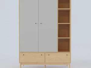 гардероб вінтажний 3D Модель