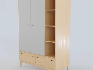 wardrobe vintage 3D Model
