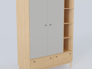 wardrobe vintage Modelo 3D