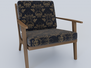 lux armchair Modelo 3D