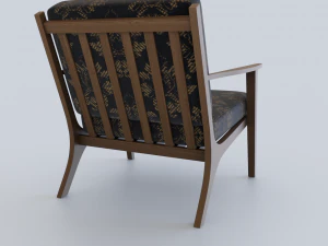lux armchair 3D Model