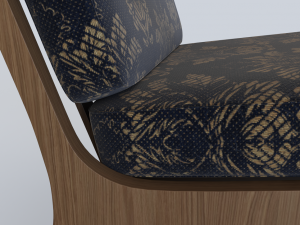 lux armchair 3Dモデル