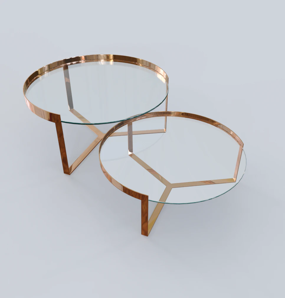 modern coffee table 3D Model .c4d .max .obj .3ds .fbx .stl .blend