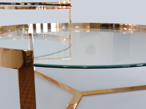modern coffee table 3D Model