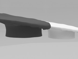 cheff hats pack-pbr Modelo 3D