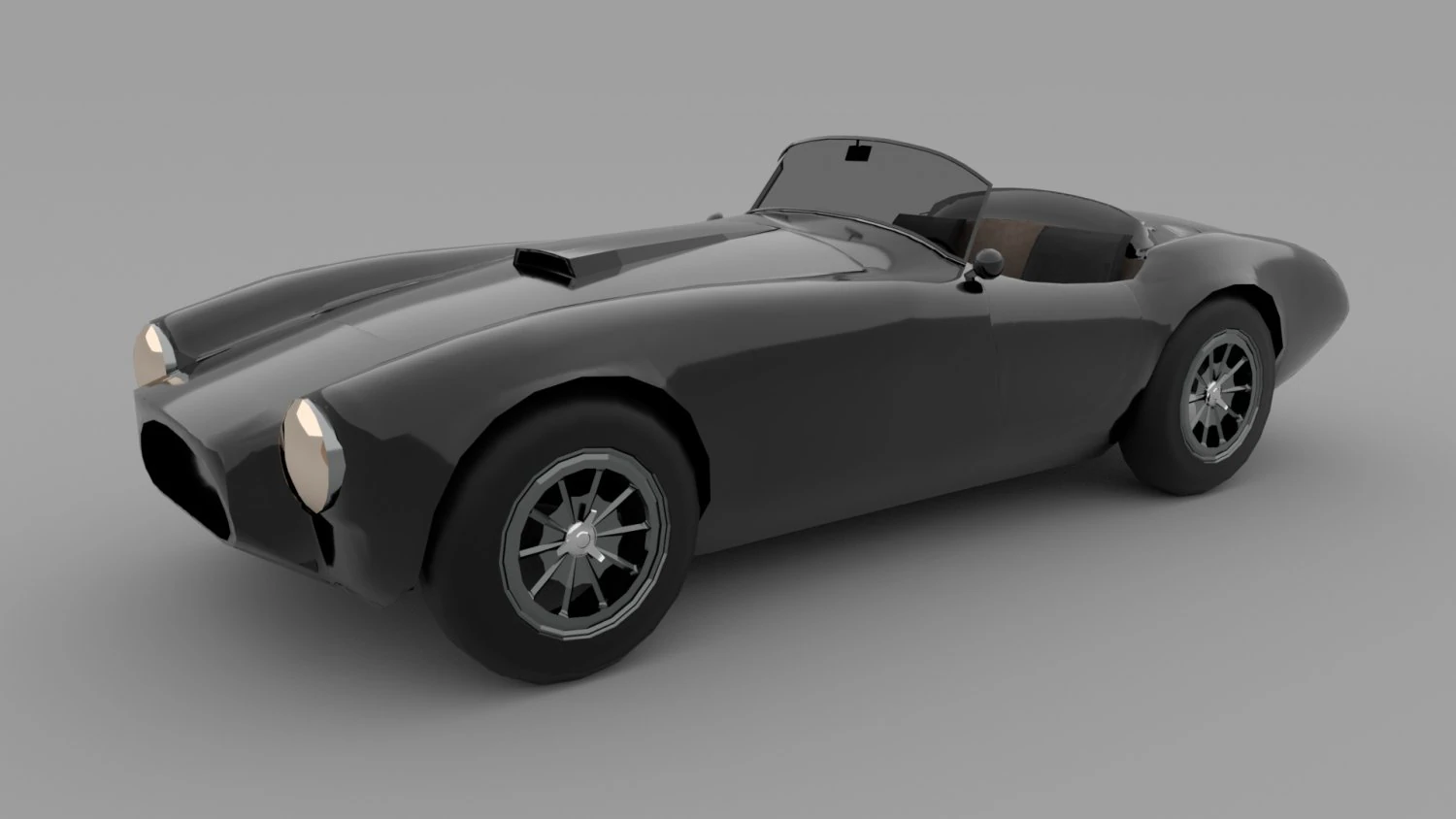 shelby cobra 3D Model .c4d .max .obj .3ds .fbx .stl .blend 