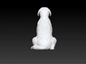 golden retriever printable 3D Print Model