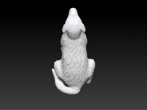 golden retriever printable 3D Baskı Modeli