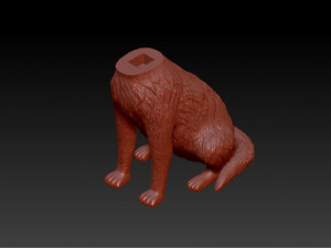 golden retriever printable 3D Baskı Modeli