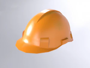 Safety Helmet Pack Low Poly 3D Model