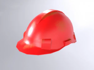 Safety Helmet Pack Low Poly 3D Model