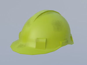 Safety Helmet Pack Low Poly 3D Model