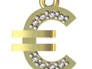 pendant euro 3D Model