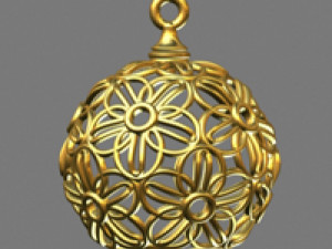 pendant sphere Modèle 3D