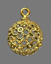 pendant sphere 3D Model .c4d .max .obj .3ds .fbx .stl .blend 