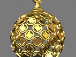 pendant sphere Modèle 3D
