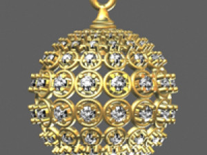 pendant sphere 3D Модель