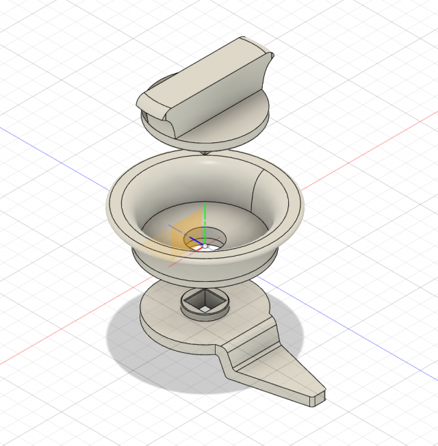 volkswagen 3 parts latch for 3d printing 1j0867467 1j0867921 1j0867468 Modelo de impresión 3D .c4d .max .obj .3ds .fbx .stl .blend