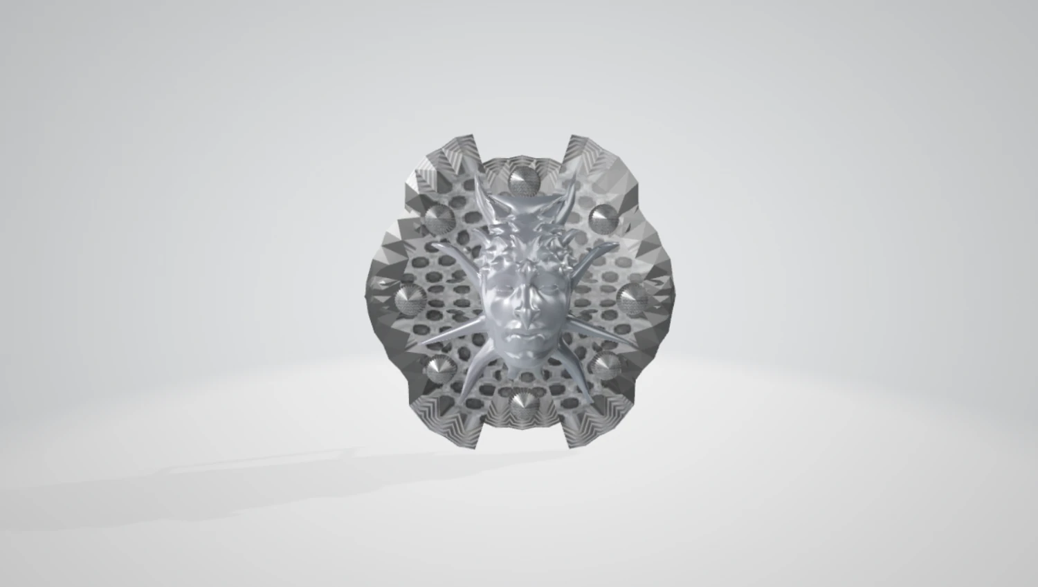 war face shield 3D Model .c4d .max .obj .3ds .fbx .stl .blend 