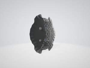 war face shield Model 3D