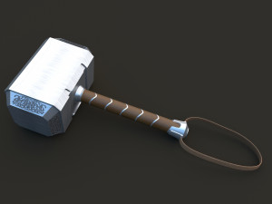 thor hammer Modelo 3D