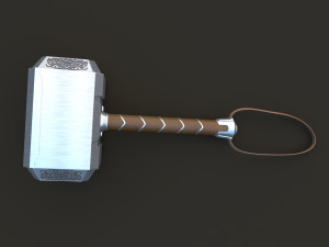 thor hammer Model 3D