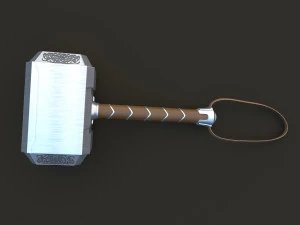 thor hammer 3D Model