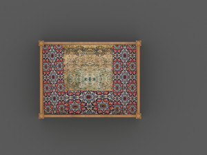 uzbek tapchan 3D 模型