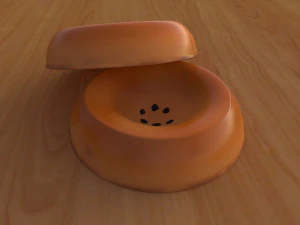 самаркандський хліб 3D Модель