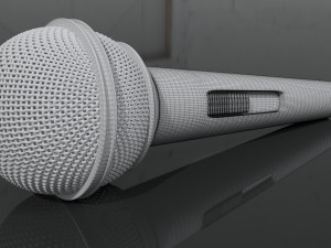 microphone 3D Model