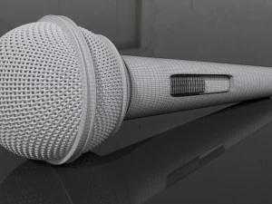 microphone 3D Model