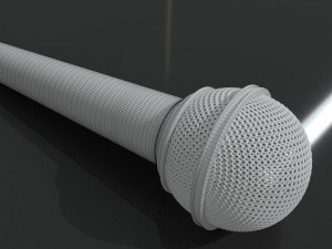 microphone 3D Model