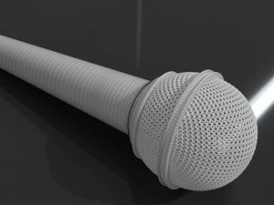 microphone 3D Model