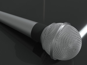 microphone 3D Model