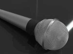 microphone 3D Model