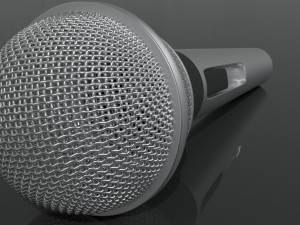 microphone 3D Model