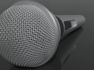 microphone 3D Model