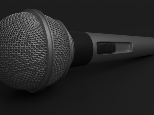 microphone 3D Model