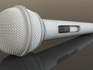 microphone 3D Model
