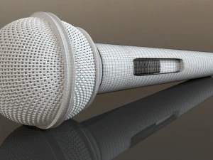 microphone 3D Model