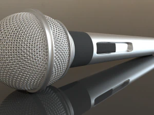 microphone 3D Model