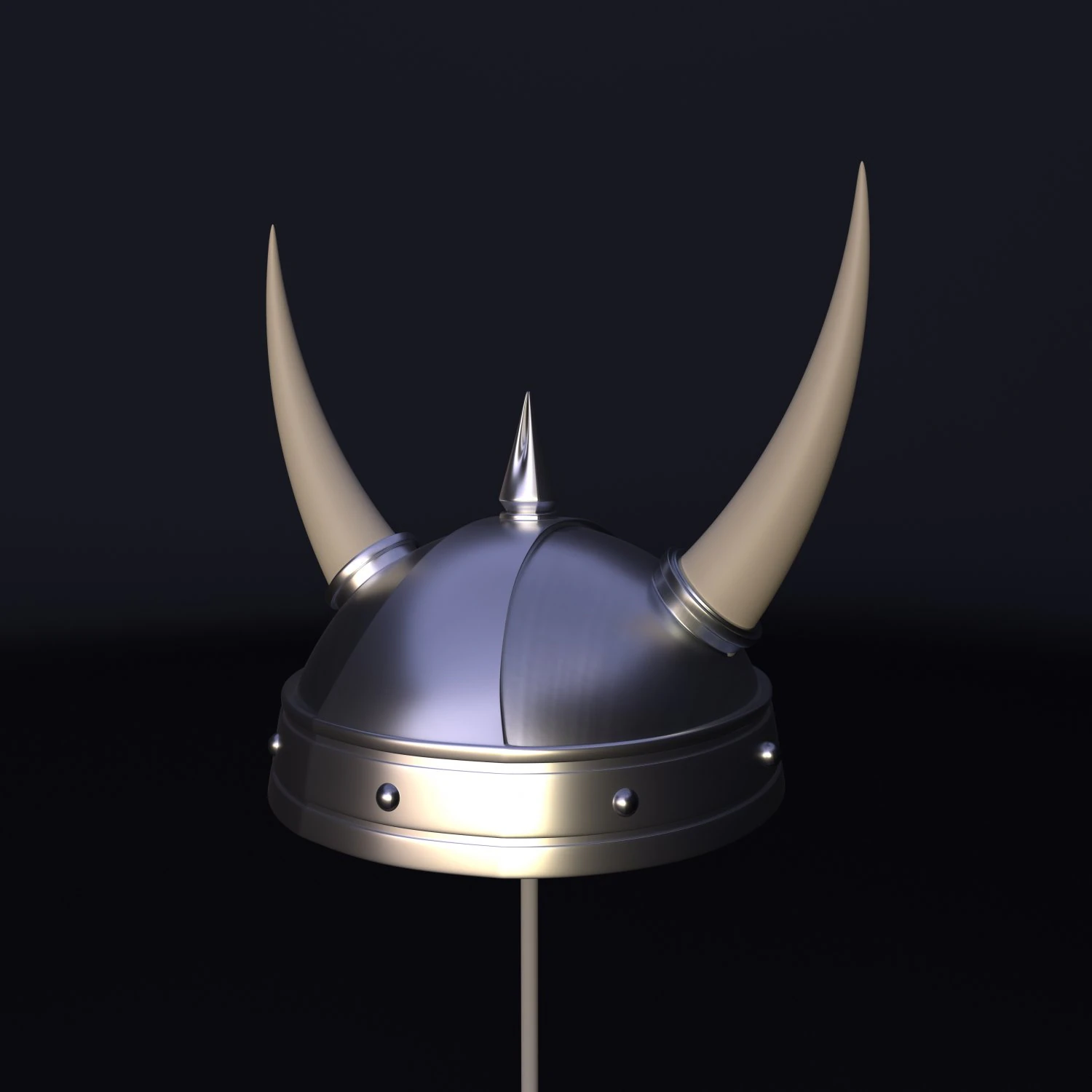 viking helmet 3D Model .c4d .max .obj .3ds .fbx .stl .blend 