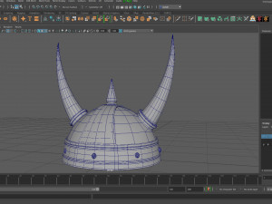 viking helmet 3D मॉडल