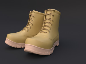 boots Modelo 3D