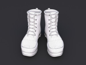 boots Modelo 3D